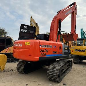Wholesale 122KW Second Hand ZX200 Excavator 0.8m3 Bucket Capacity In Excellent Condition from china suppliers