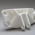 White Carbon Fiber 50mm/S SLS 3D Printing Service Smooth Surface