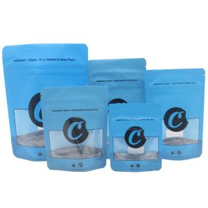 Wholesale OEM Matte Body Scrub Pouch Mylar ziplockk 3.5g Packaging Pouches from china suppliers