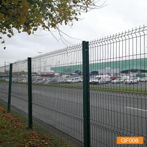 Wholesale I Type Post Matched Welded PE Coating 3D Welded Wire Mesh Fence from china suppliers