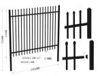 Tubular Steel Garrison Fence China Supplier ,Sale In Melbourne