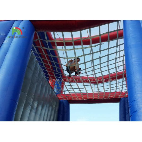 Great Challege Extreme Jungle Gym Inflatable Sports Games / Outdoor Obstacle Course