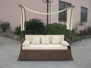 Wholesale Balcony Outdoor Rattan Daybed from china suppliers
