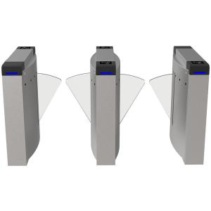 Wholesale DC24V Construction Site Security Flap Barrier Turnstile Entrance Gates from china suppliers