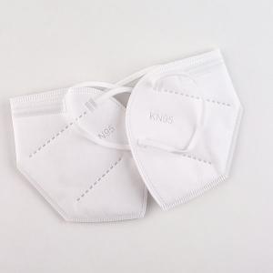Wholesale White 3D Folding KN95 Face Mask Dust Proof CE FDA Certification from china suppliers