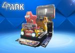 3D Video Race Car Arcade Machine Coin Operated 1 Year Warranty