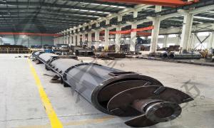 Wholesale Industrial Screw Conveyor / Screw Type Conveyor System 10t/h - 1500 t/h from china suppliers