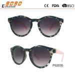 Newest Style 2017 plastic Fashionable Sunglasses ,UV 400 Protection Lens