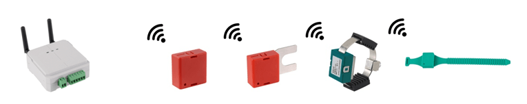 100m Transmission Cable Joint Remote Temperature Sensor / Electrical Temperature Sensor