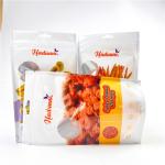 Custom Printed Resealed Mylar Bags For Banana Chips Snack Stand Up Zipper