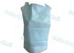 Light Blue Waterproof Disposable Patient Bibs , Adults Custom Disposable Bibs