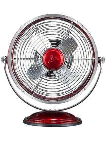 Wholesale 9&quot; Retro Metal Table Fan Merlot Colored Wind Machine 20 Watt 2 Speed from china suppliers