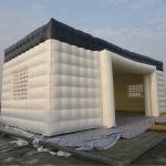 White Color 12m Square Inflatable Event Tent / Party Tent / Outdoor Event Tent