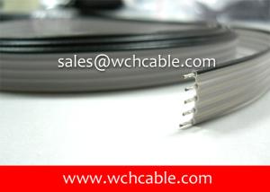 Wholesale UL21016 XLPE Flat Ribbon Cable Irradiated PE Pitch 2.0MM, 2.54MM 105C 300V from china suppliers
