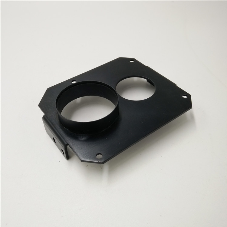 bracket, aluminum bracket, aluminum stamping bracket with black anodization