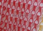 Bronze Color Architectural Aluminium Chain Curtain For Interior And Outdoor