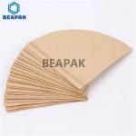 Biodegradable Brown Natural V60 Coffee Strainer Paper