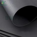 400gsm Solid Black Kraft Paper For Jewellery Box Strong Toughness 30'' x 40''