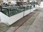 Ice Cream Freezer Ice Cream Gelato Display Cabinet Fan Cooling