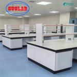 Integrated Steel Chemistry Lab Furniture With Cabinets Modern Design Easy