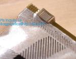 Pencil Zipper Packing Bag Clear PVC Pencil Packing Bag Slider, PVC Slider Zipper