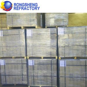 Wholesale ZC-H Block Corundum Brick For Refine Crown / Feeder Roof Cover , White Color from china suppliers