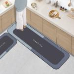 Anti Slip Anti Oil Washable Kitchen Carpet Anti Fatigue Kitchen Runner 40*60
