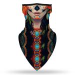100% Cotton Fall Tubular Headwear Seamless Face Scarf