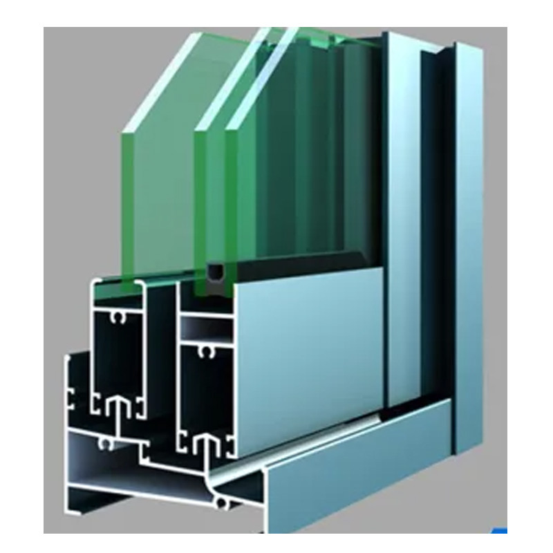 Champagne 6063 T5 Mill Finishing Anodizing Aluminum Profile