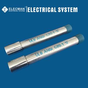 Wholesale UL6 Rigid Steel Conduit Hot Dipped Galvanized Rigid Conduit 3/4 Inch from china suppliers