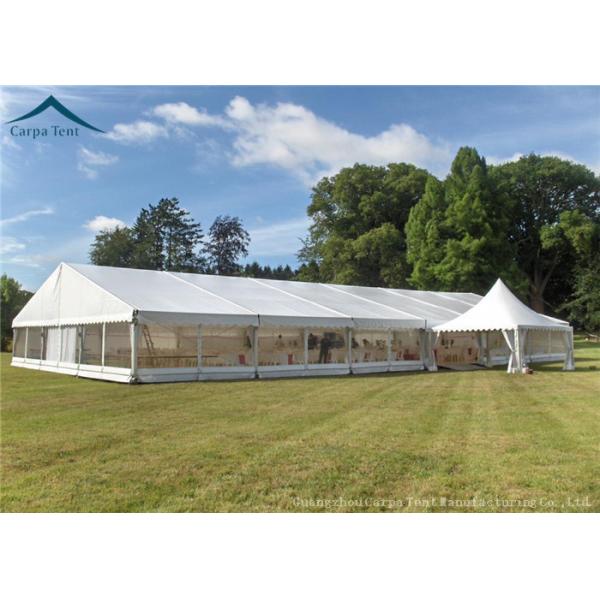 Aluminum Alloy Outdoor Party Tents 10m By 30m With Colorful Linings And Curtains