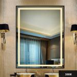 Bathroom mirror light square smart mirror light hotel led anti-fog waterproof