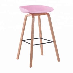 Wholesale Practical Wooden Dining Chairs , Multi Colored Plastic Bar Chairs from china suppliers