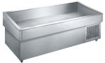 Curved Glass Deli Display Refrigerator / Meat Display Showcase Large Capacity