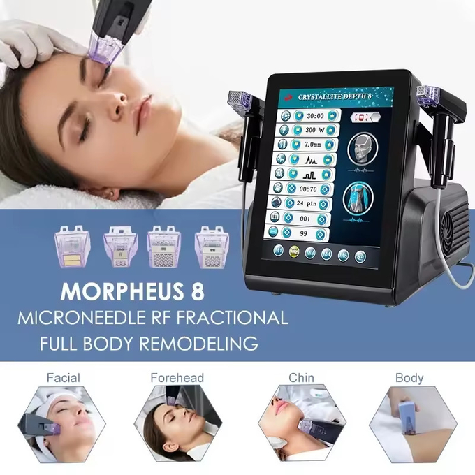 50W Fractional RF Microneedle Machine 100V To 240V