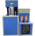 2 Cavity Semi Automatic Plastic Pet Mineral Water Bottle Making Machine 1000