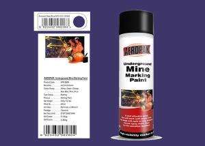 Wholesale AEROPAK 500ML deep blue Underground Mine Marking Spray Paint for construction with MSDS from china suppliers