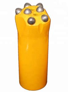 China Tungsten Carbide Rock Core Drill Bits Ballistic Button Bit Long Skirt on sale