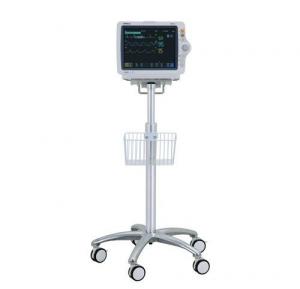 China Movable Standard Type Patient Medical Monitor Cart Mobile Bracket With Mute Castor on sale