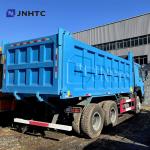 Howo 40 Ton Dump Truck 6x4 Manual Transmission 336HP 10 Wheels Euro 2 Standard