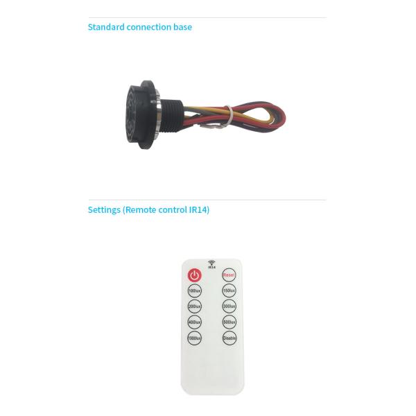 50mm Dia 12VDC PWM Daylight Harvest Sensor 10mA HNP152DH