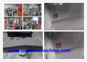 Wholesale 600 pieces / Min 4 Fold PLC Napkin Folding Machine from china suppliers