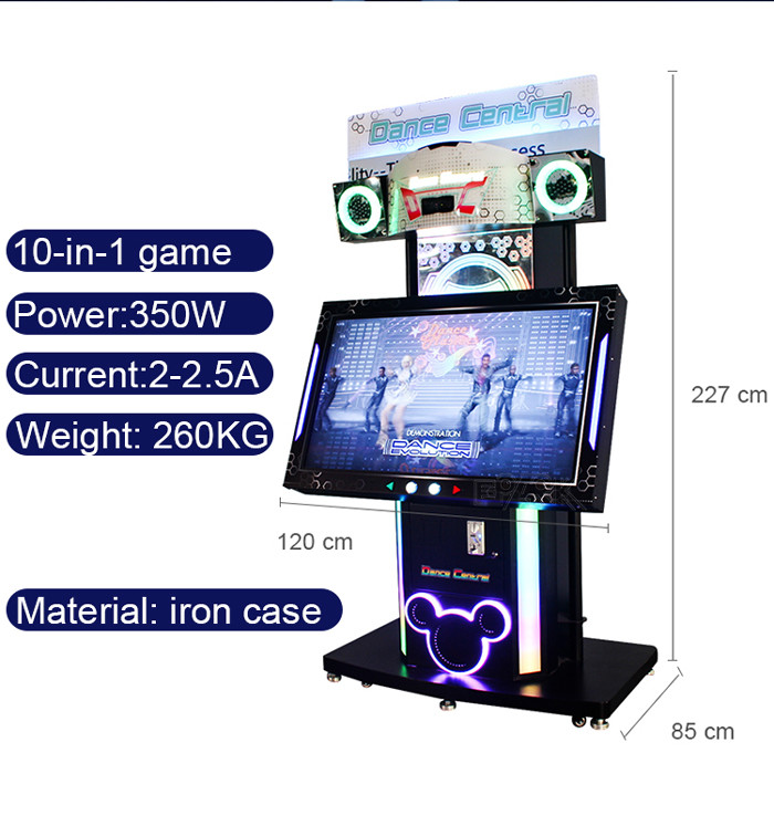 Cool Touch Screen Arcade Dance Machine Somatosensory Video Games Arcade Machine