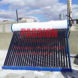 Wholesale 300L Glass Tube Solar Water Heater Low Pressure Solar Thermal Heater 8L Top Tank from china suppliers