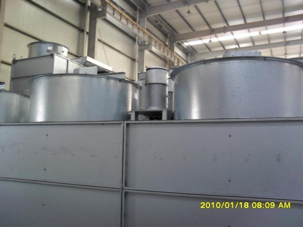 Square Type Industrial Water Chiller With Alum - Zinc Galvanized Steel Plate