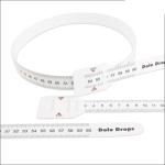 Untearable Mid Upper Arm Circumference Tape , Adult MUAC Tape 60cm