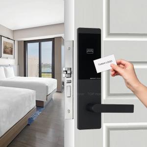 Wholesale RFID Card Hotel Smart Locks Noise Proof Zinc Alloy Mortise Swipe Card Unlock Method from china suppliers
