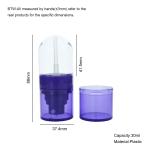 Hot Sale Empty 30ml Inverted Portable Travel Spray Bottle Low MOQ Fast Delivery