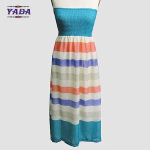 China Off shoulder chiffon maternity stripe plus size women womens t shirt dress ladies summer dresses with low price on sale