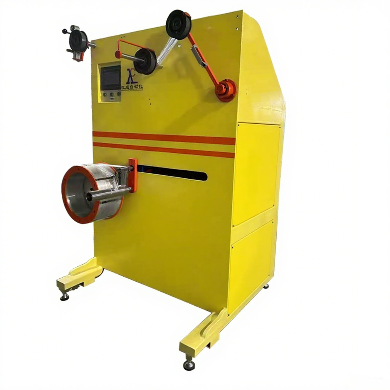 China 0.6MPa Automatic PET Strapping Band Machine Twin Screw Pallet Strapping Machine on sale